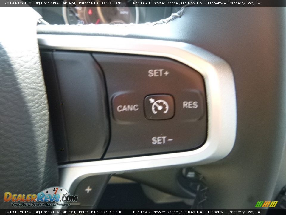 2019 Ram 1500 Big Horn Crew Cab 4x4 Patriot Blue Pearl / Black Photo #19