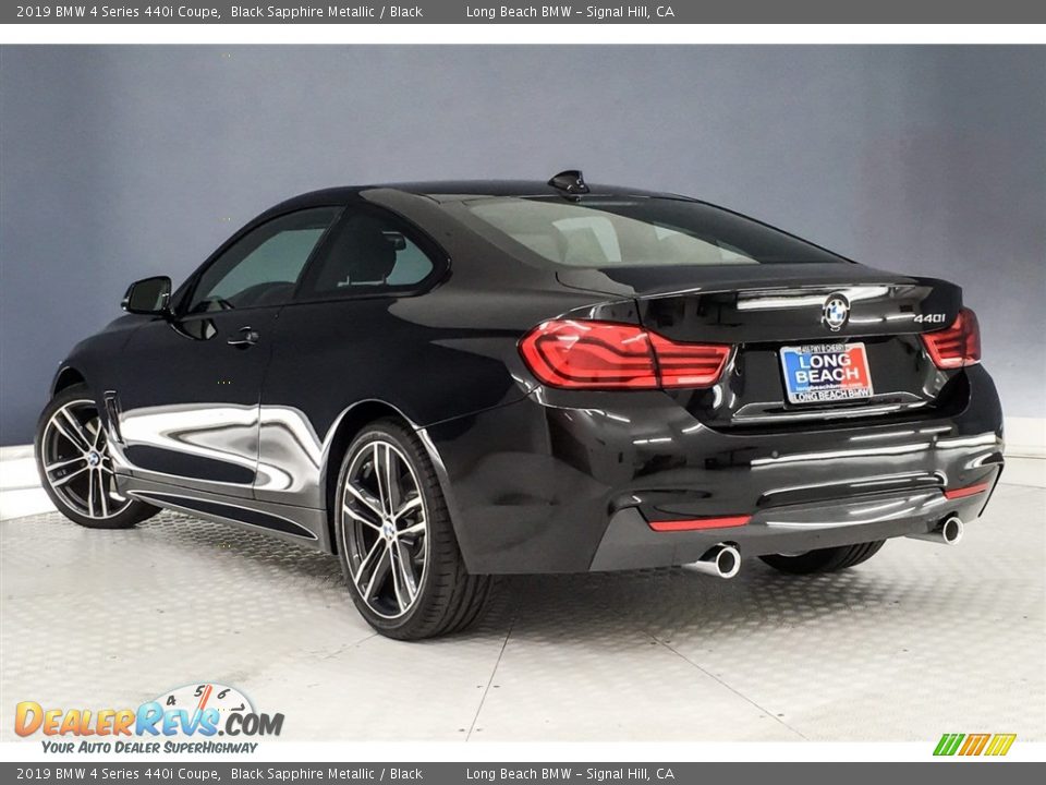 2019 BMW 4 Series 440i Coupe Black Sapphire Metallic / Black Photo #3