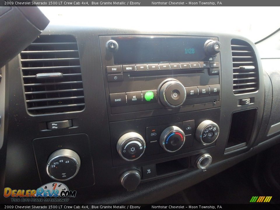2009 Chevrolet Silverado 1500 LT Crew Cab 4x4 Blue Granite Metallic / Ebony Photo #13