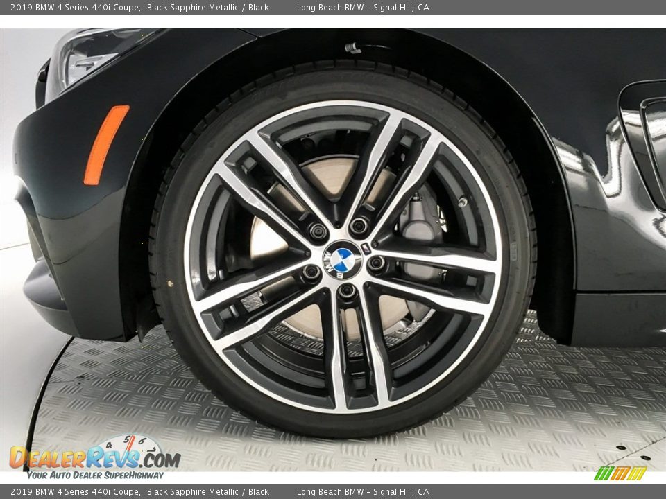 2019 BMW 4 Series 440i Coupe Black Sapphire Metallic / Black Photo #9