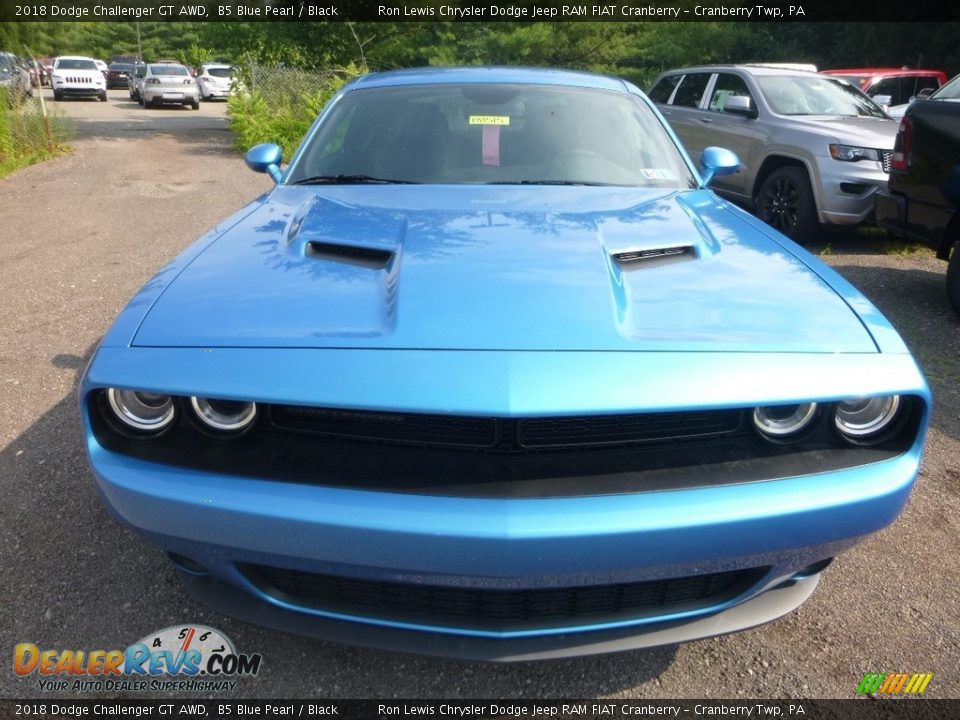 B5 Blue Pearl 2018 Dodge Challenger GT AWD Photo #7