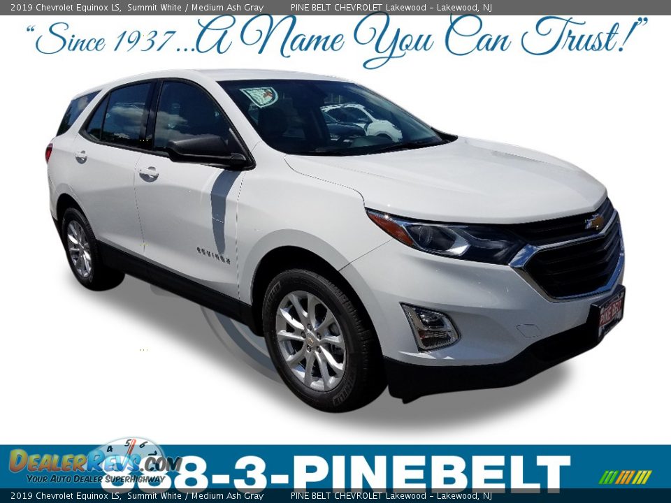 2019 Chevrolet Equinox LS Summit White / Medium Ash Gray Photo #1