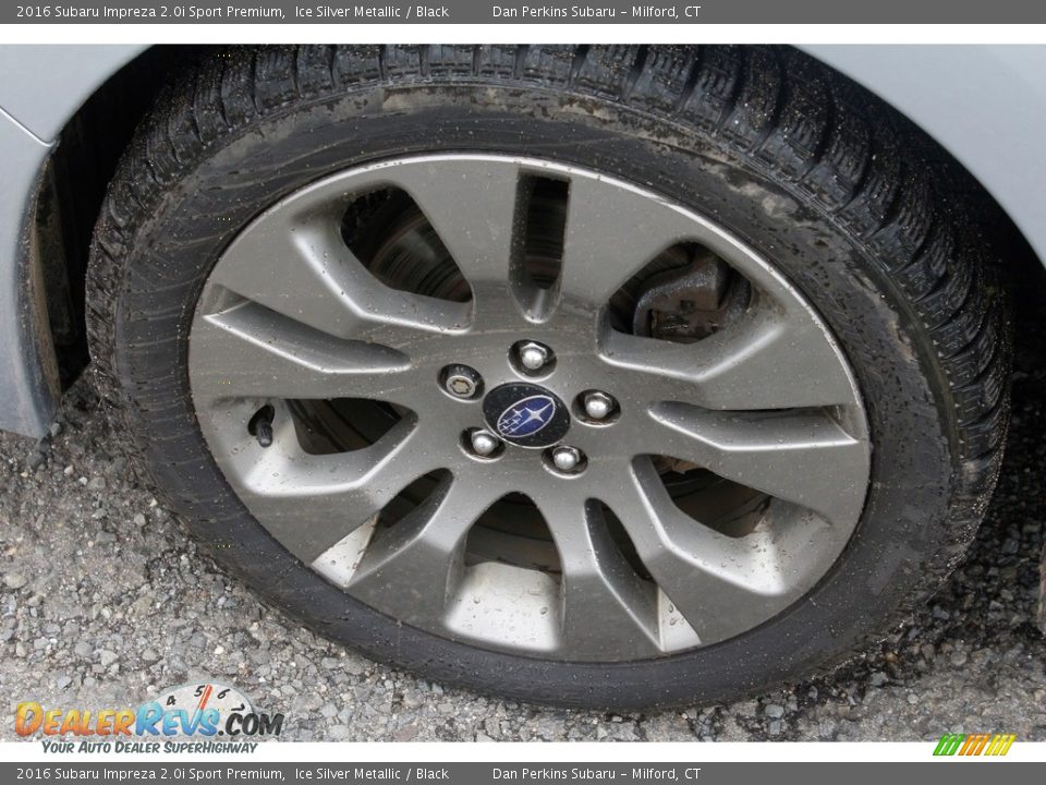 2016 Subaru Impreza 2.0i Sport Premium Ice Silver Metallic / Black Photo #22