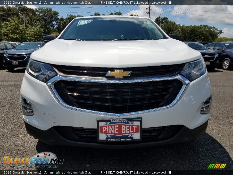 2019 Chevrolet Equinox LS Summit White / Medium Ash Gray Photo #2