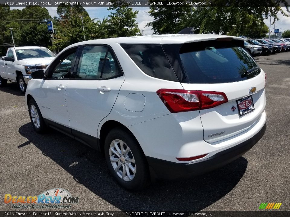 2019 Chevrolet Equinox LS Summit White / Medium Ash Gray Photo #4