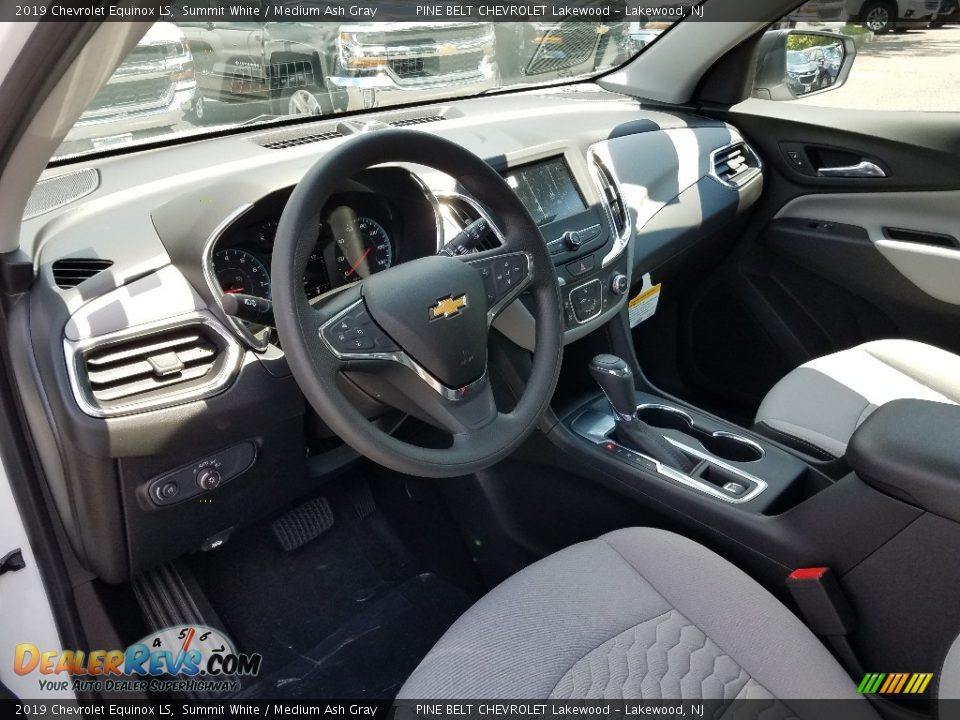 2019 Chevrolet Equinox LS Summit White / Medium Ash Gray Photo #7