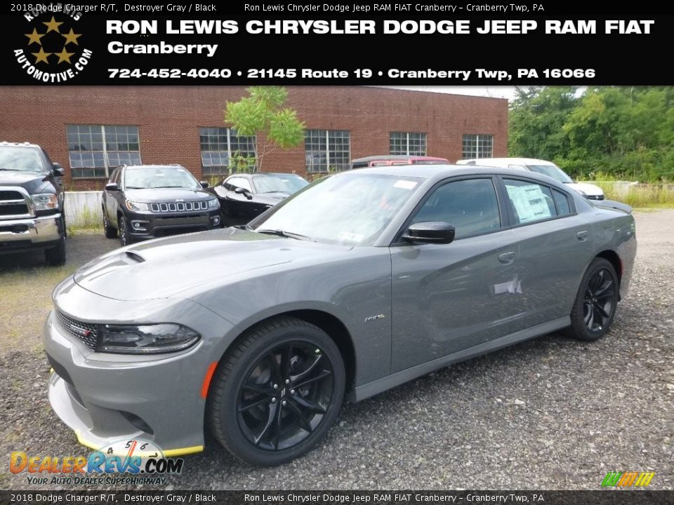 2018 Dodge Charger R/T Destroyer Gray / Black Photo #1