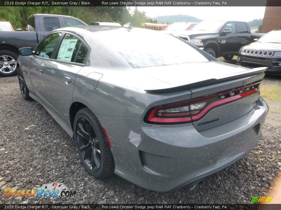 2018 Dodge Charger R/T Destroyer Gray / Black Photo #3