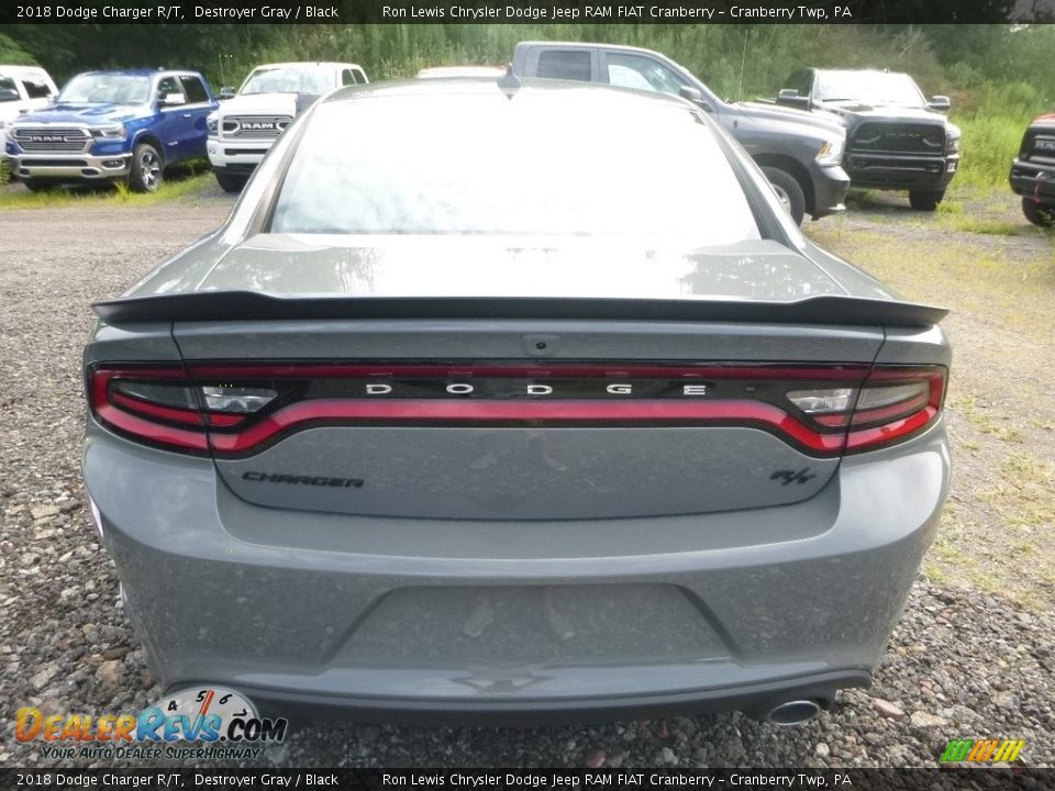 2018 Dodge Charger R/T Destroyer Gray / Black Photo #4