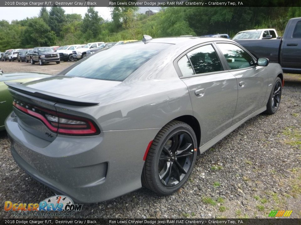 2018 Dodge Charger R/T Destroyer Gray / Black Photo #5
