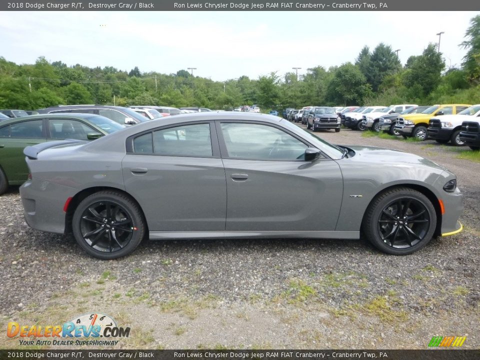 2018 Dodge Charger R/T Destroyer Gray / Black Photo #6