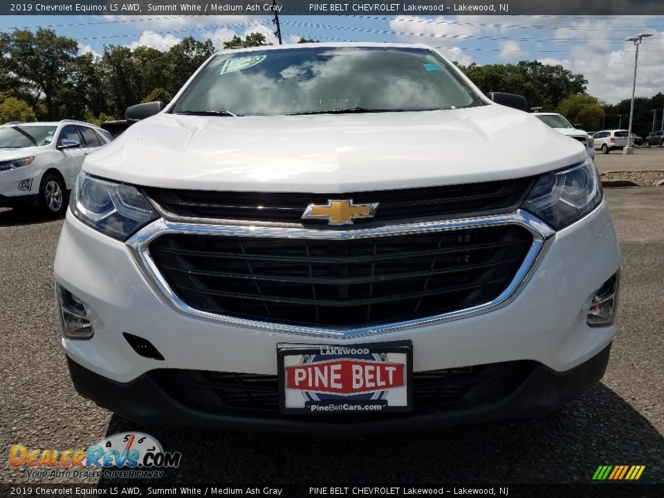 2019 Chevrolet Equinox LS AWD Summit White / Medium Ash Gray Photo #2