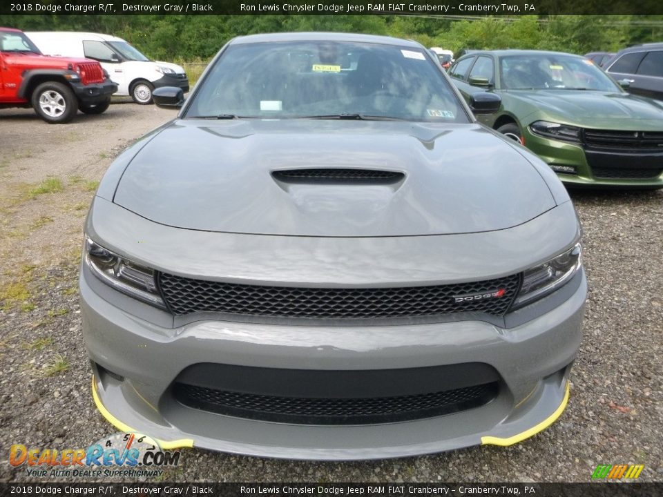 2018 Dodge Charger R/T Destroyer Gray / Black Photo #8