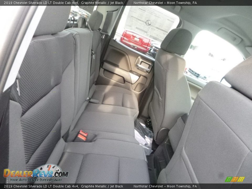 2019 Chevrolet Silverado LD LT Double Cab 4x4 Graphite Metallic / Jet Black Photo #12