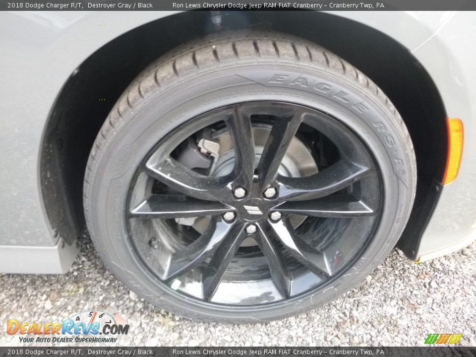 2018 Dodge Charger R/T Destroyer Gray / Black Photo #9