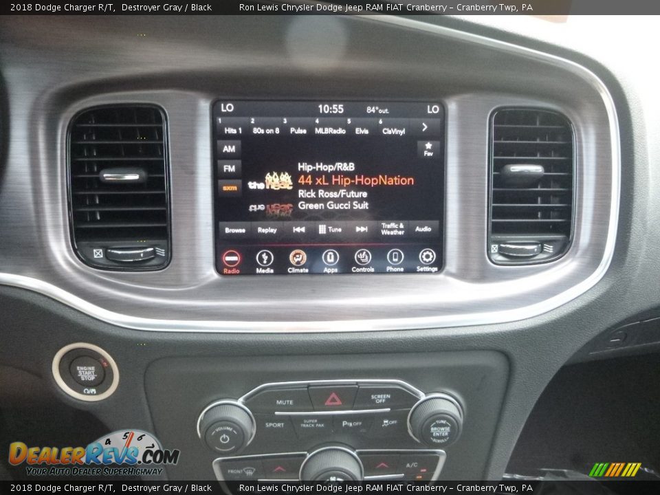 2018 Dodge Charger R/T Destroyer Gray / Black Photo #17