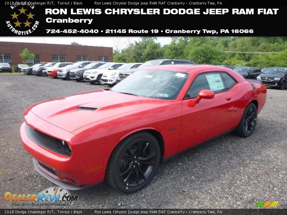 2018 Dodge Challenger R/T Torred / Black Photo #1