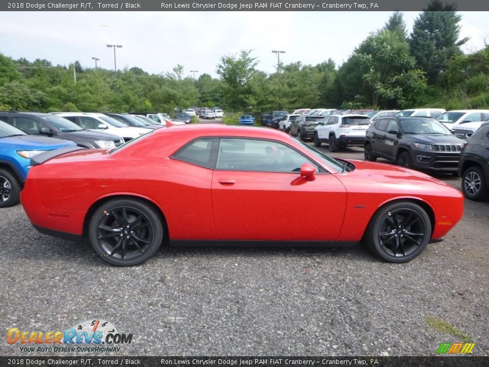 2018 Dodge Challenger R/T Torred / Black Photo #6