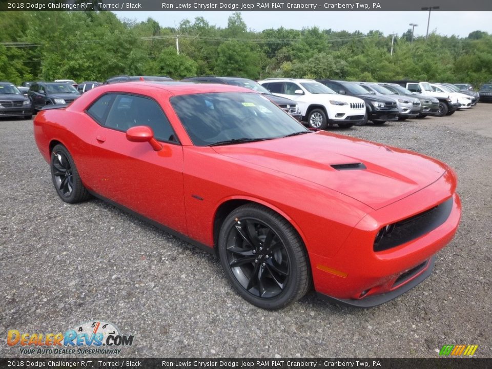 2018 Dodge Challenger R/T Torred / Black Photo #7