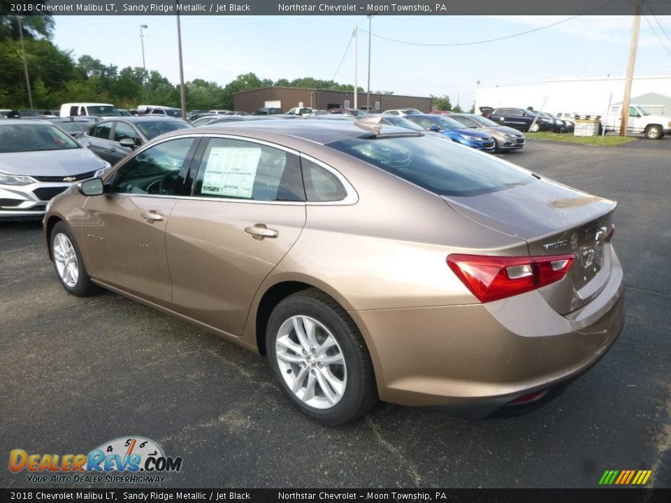 2018 Chevrolet Malibu LT Sandy Ridge Metallic / Jet Black Photo #3