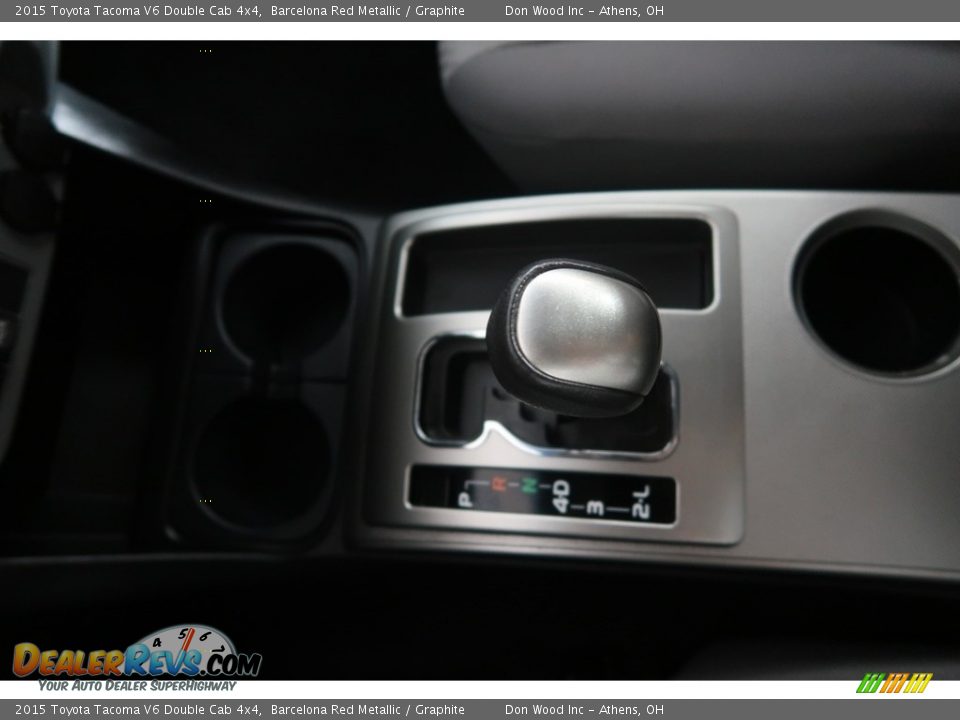 2015 Toyota Tacoma V6 Double Cab 4x4 Barcelona Red Metallic / Graphite Photo #21