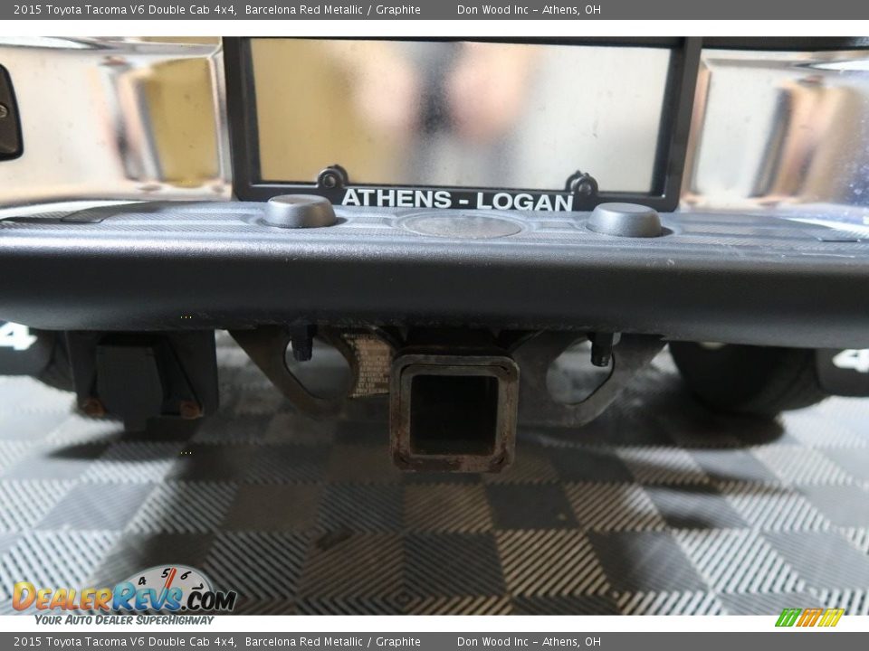 2015 Toyota Tacoma V6 Double Cab 4x4 Barcelona Red Metallic / Graphite Photo #30