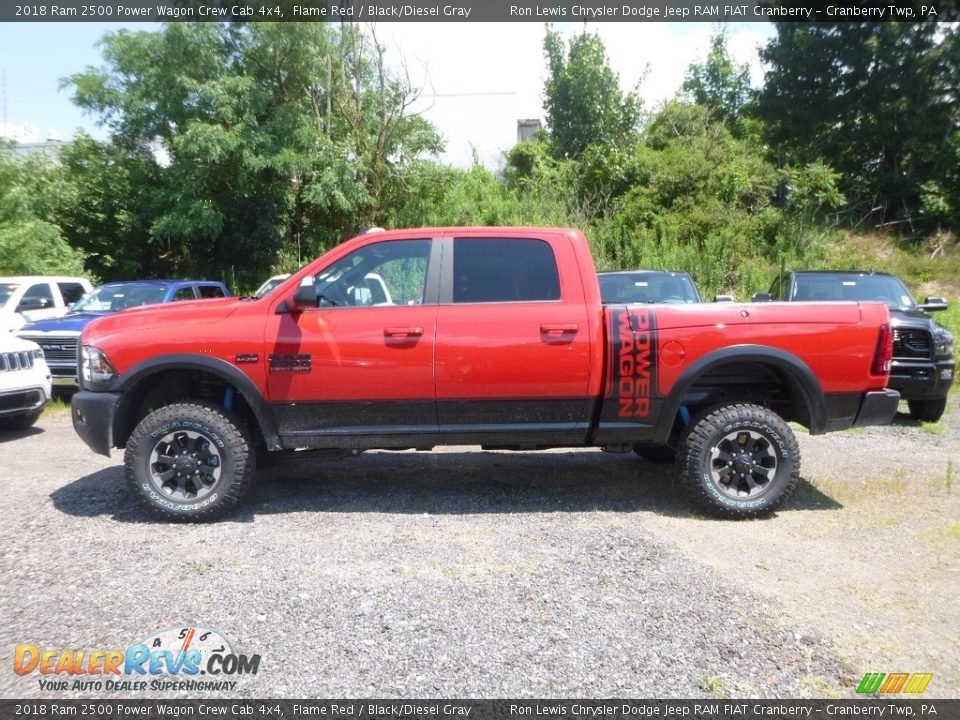 Flame Red 2018 Ram 2500 Power Wagon Crew Cab 4x4 Photo #2