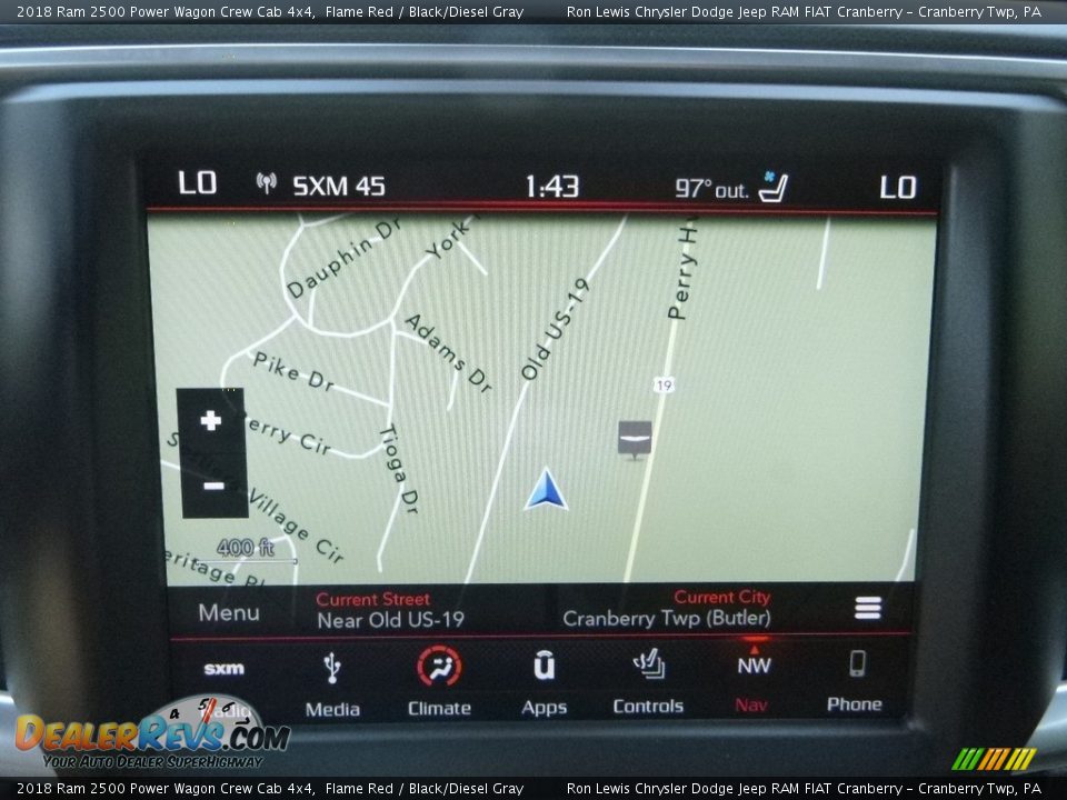 2018 Ram 2500 Power Wagon Crew Cab 4x4 Flame Red / Black/Diesel Gray Photo #17