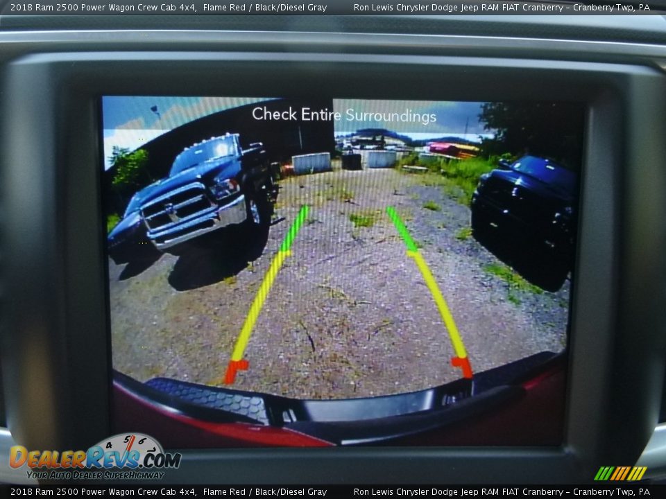 2018 Ram 2500 Power Wagon Crew Cab 4x4 Flame Red / Black/Diesel Gray Photo #18