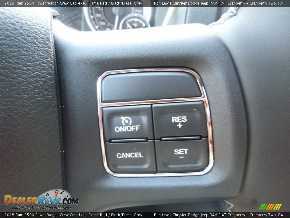 2018 Ram 2500 Power Wagon Crew Cab 4x4 Flame Red / Black/Diesel Gray Photo #19