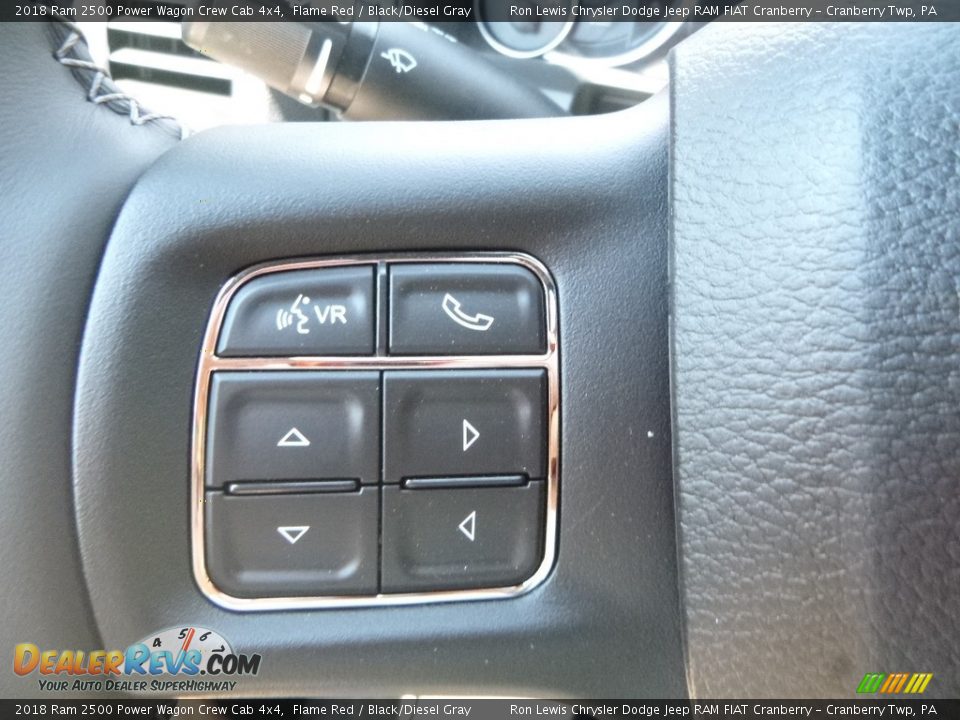 2018 Ram 2500 Power Wagon Crew Cab 4x4 Flame Red / Black/Diesel Gray Photo #20