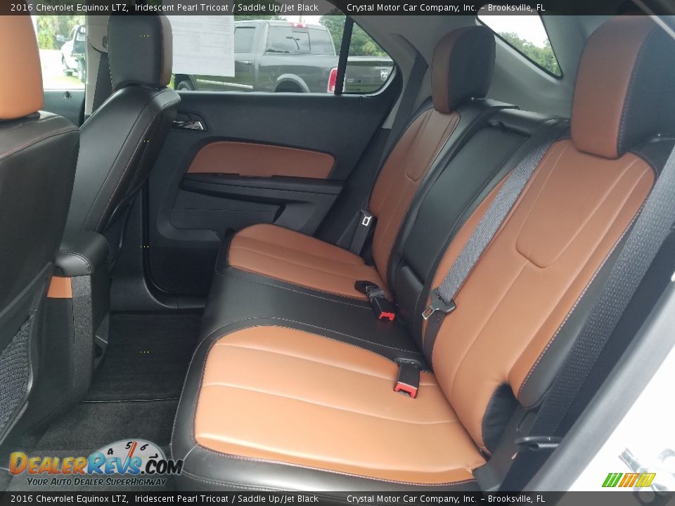 2016 Chevrolet Equinox LTZ Iridescent Pearl Tricoat / Saddle Up/Jet Black Photo #10