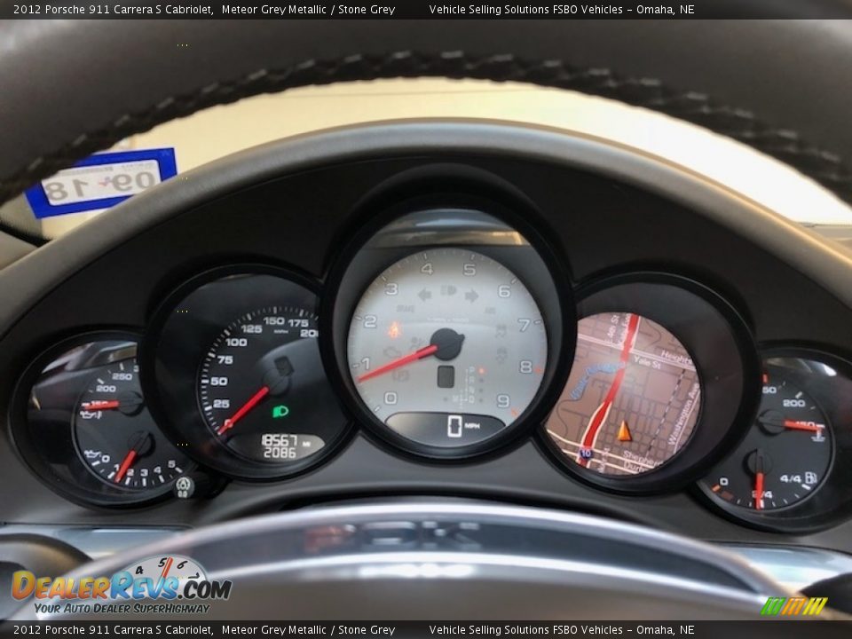 2012 Porsche 911 Carrera S Cabriolet Gauges Photo #3