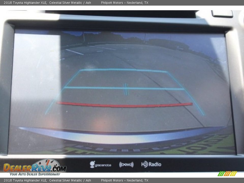 2018 Toyota Highlander XLE Celestial Silver Metallic / Ash Photo #15