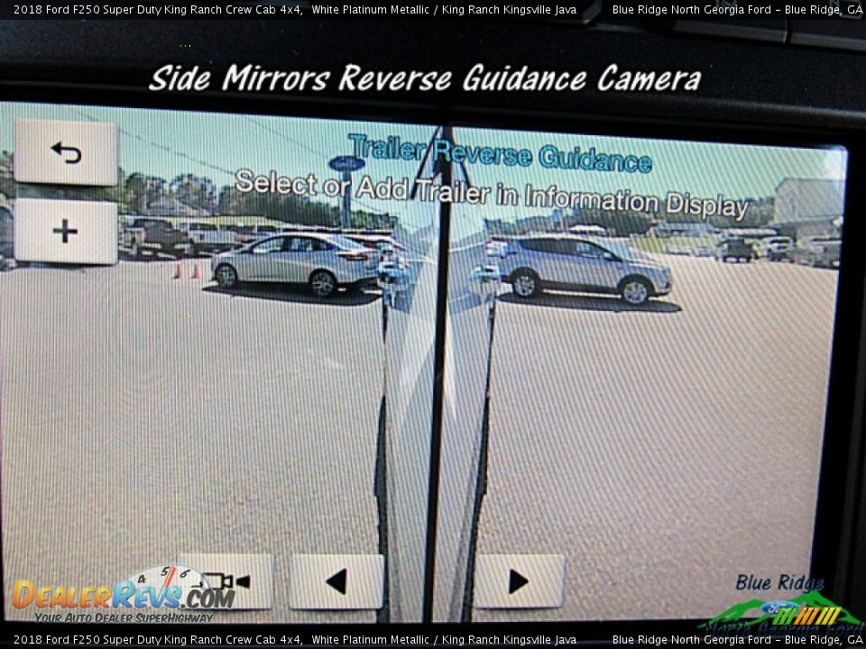 2018 Ford F250 Super Duty King Ranch Crew Cab 4x4 White Platinum Metallic / King Ranch Kingsville Java Photo #18