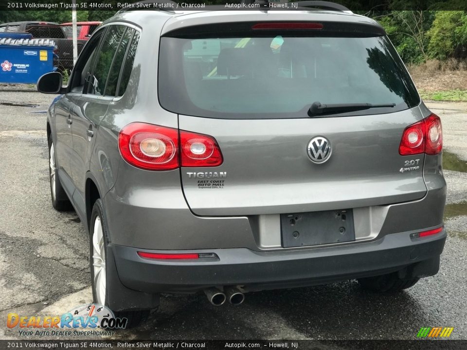 2011 Volkswagen Tiguan SE 4Motion Reflex Silver Metallic / Charcoal Photo #5