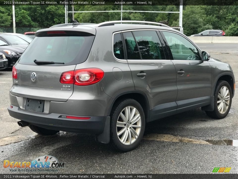 2011 Volkswagen Tiguan SE 4Motion Reflex Silver Metallic / Charcoal Photo #8