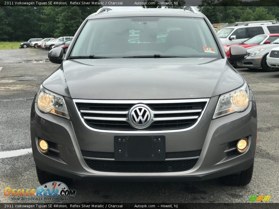 2011 Volkswagen Tiguan SE 4Motion Reflex Silver Metallic / Charcoal Photo #11