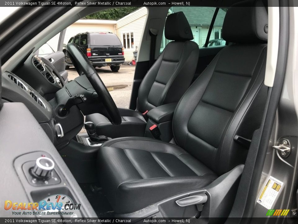2011 Volkswagen Tiguan SE 4Motion Reflex Silver Metallic / Charcoal Photo #16
