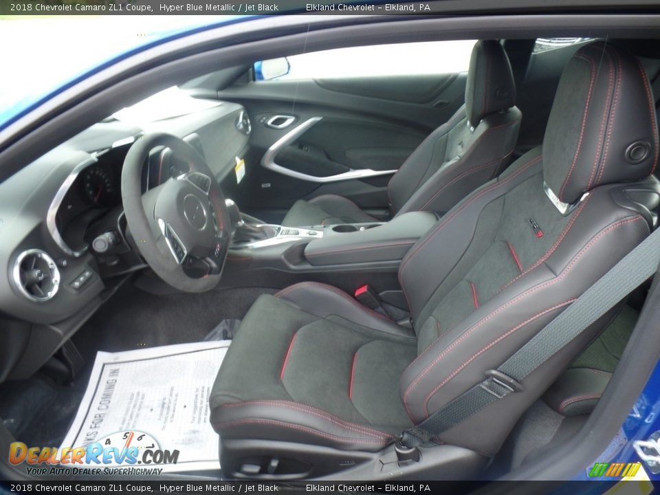 Front Seat of 2018 Chevrolet Camaro ZL1 Coupe Photo #18