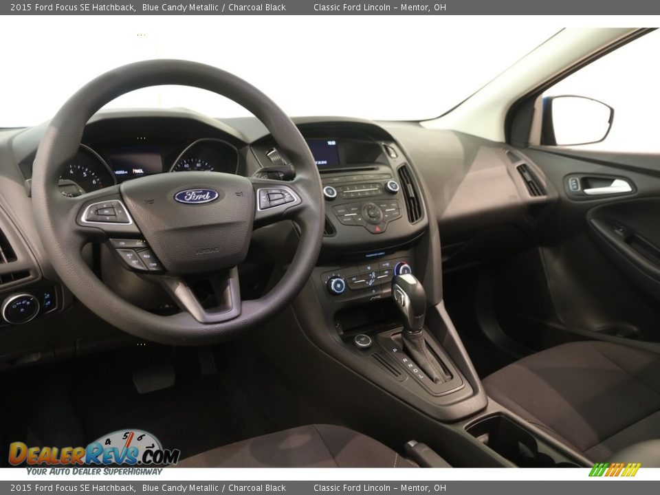 2015 Ford Focus SE Hatchback Blue Candy Metallic / Charcoal Black Photo #6