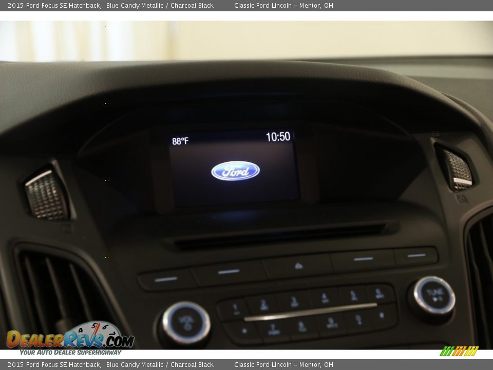2015 Ford Focus SE Hatchback Blue Candy Metallic / Charcoal Black Photo #9
