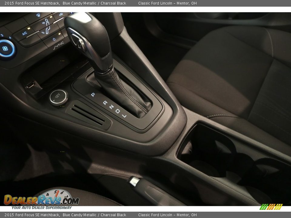 2015 Ford Focus SE Hatchback Blue Candy Metallic / Charcoal Black Photo #12