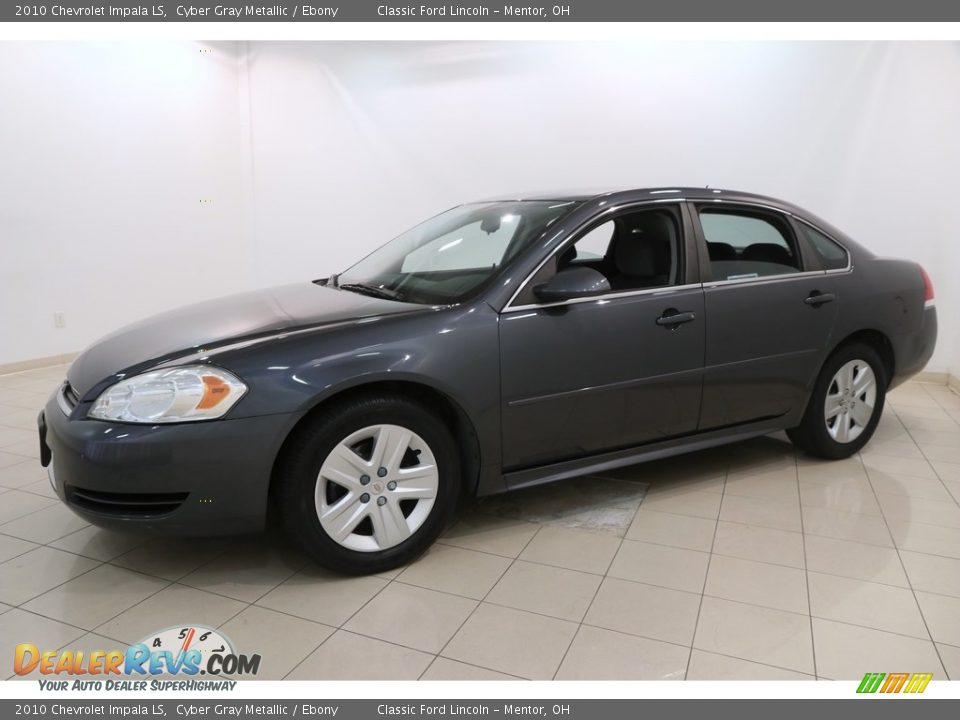 2010 Chevrolet Impala LS Cyber Gray Metallic / Ebony Photo #3