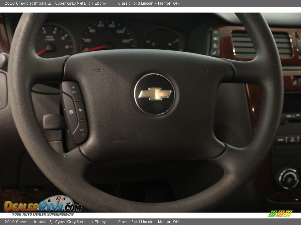 2010 Chevrolet Impala LS Cyber Gray Metallic / Ebony Photo #6