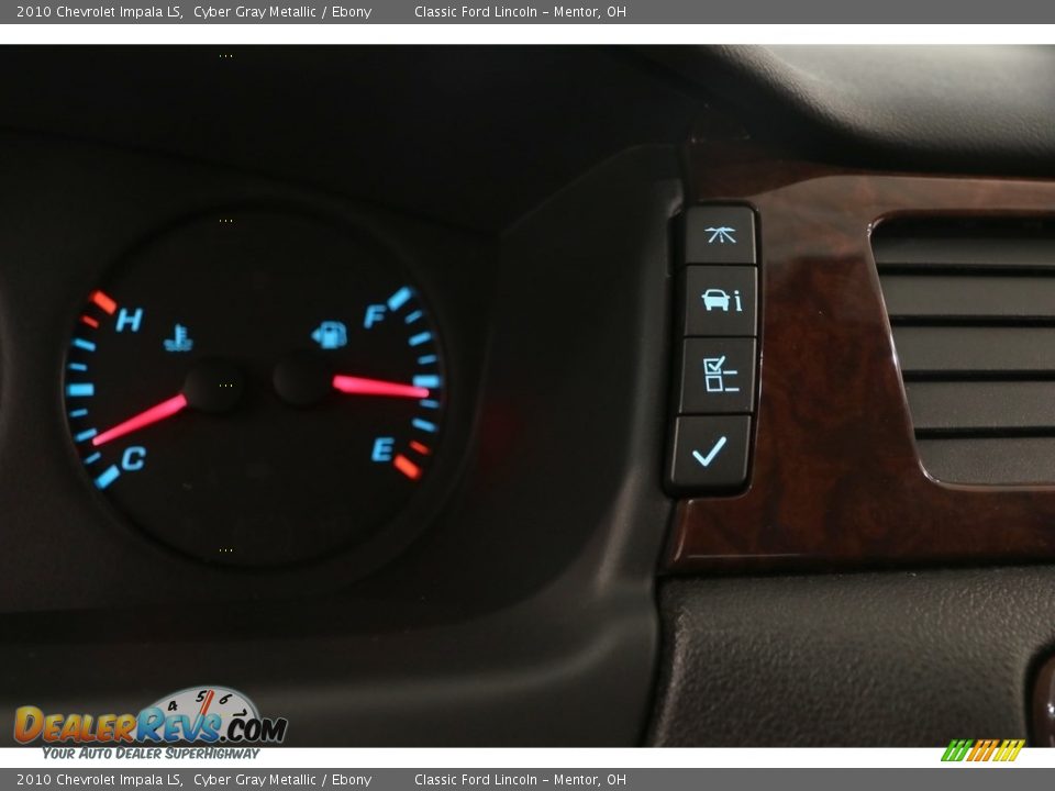 2010 Chevrolet Impala LS Cyber Gray Metallic / Ebony Photo #8