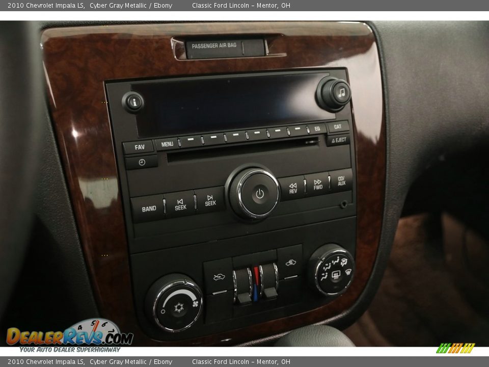 2010 Chevrolet Impala LS Cyber Gray Metallic / Ebony Photo #9