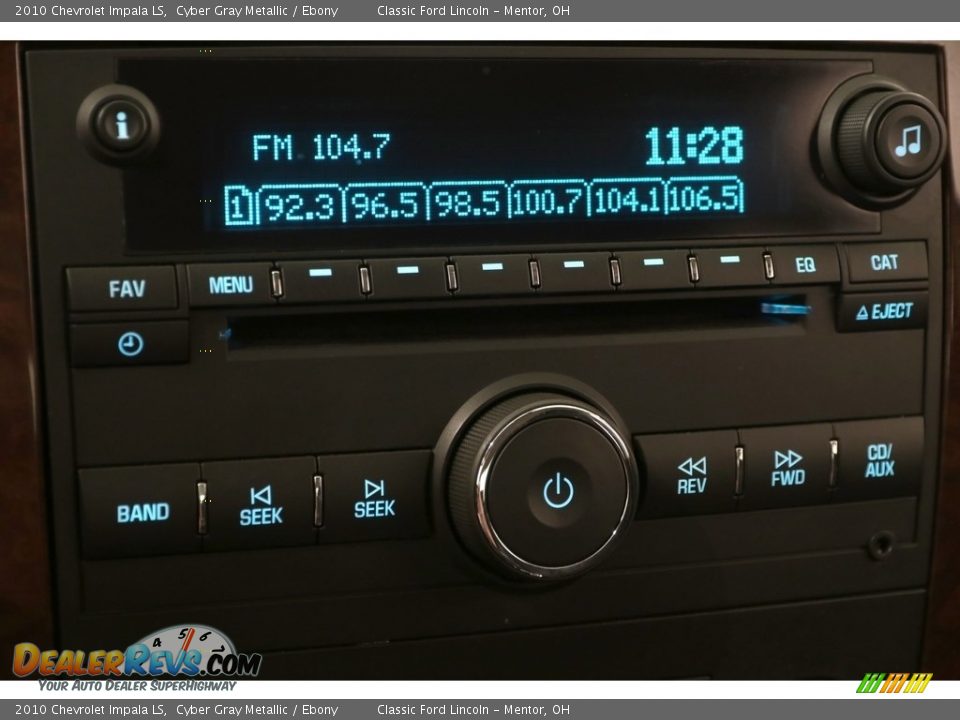 2010 Chevrolet Impala LS Cyber Gray Metallic / Ebony Photo #10