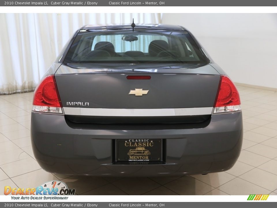 2010 Chevrolet Impala LS Cyber Gray Metallic / Ebony Photo #15