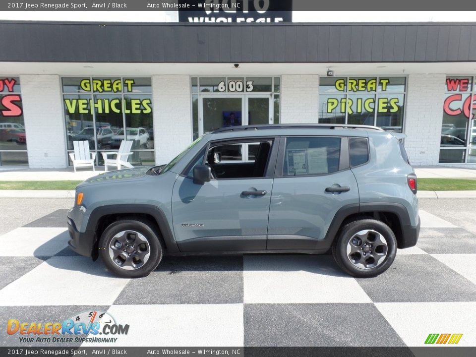 2017 Jeep Renegade Sport Anvil / Black Photo #1